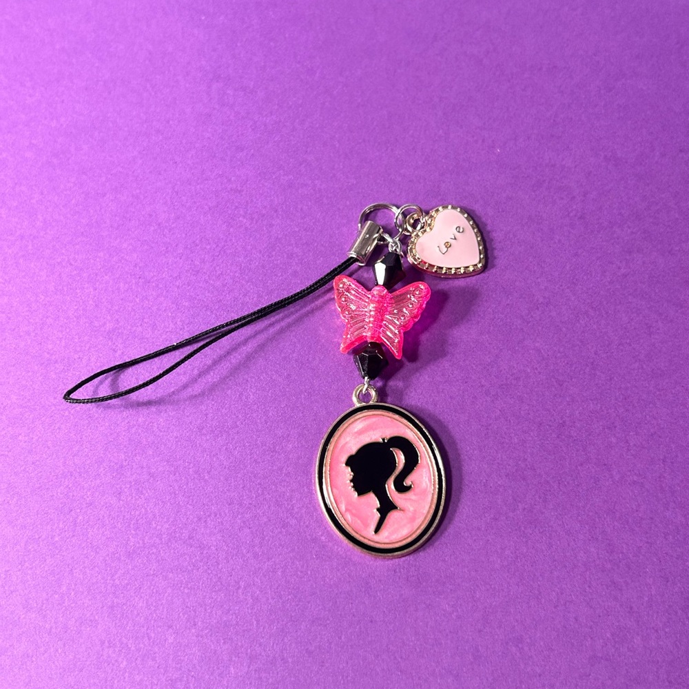 Barbie Phone Charm